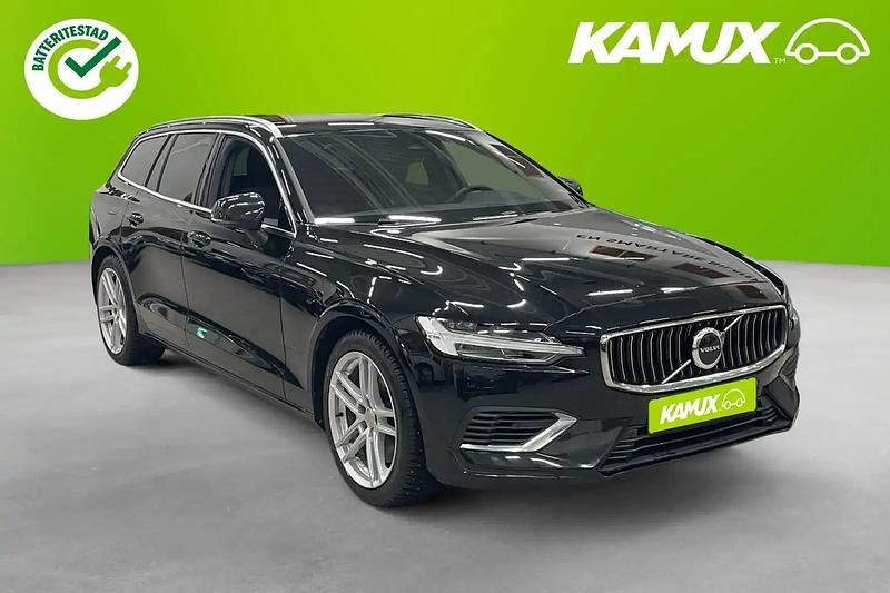 Svart Begagnad 2023 Volvo V60 Kombi | 364 700 kr (Marknadspris) - Bild 1/4