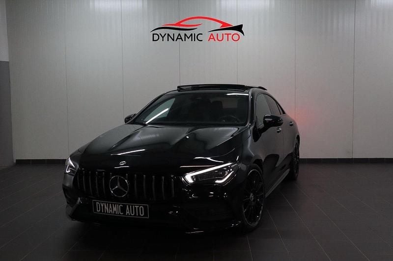 Svart Begagnad 2019 Mercedes CLA220 AMG Sedan | 359 900 kr (Lite dyr) - Bild 1/4