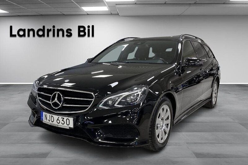 Svart Begagnad 2016 Mercedes E220 AMG Kombi | 219 000 kr (Dyr) - Bild 1/4