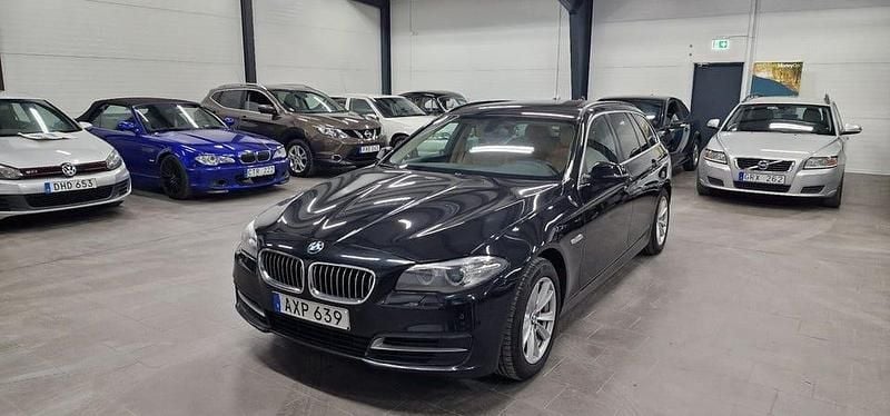 Begagnad BMW 520 M Sport 184 HK (135 kW) 2014 Svart