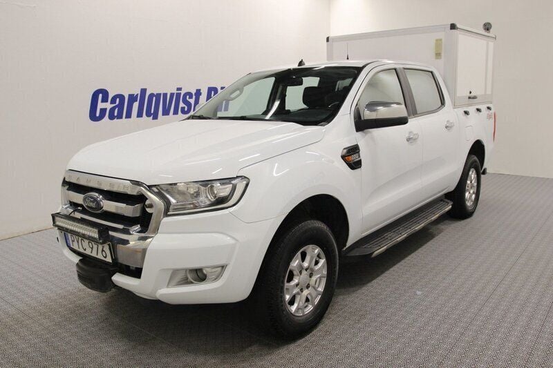 Vit Begagnad 2018 Ford Ranger Pickup | 299 000 kr (Marknadspris) - Bild 1/4