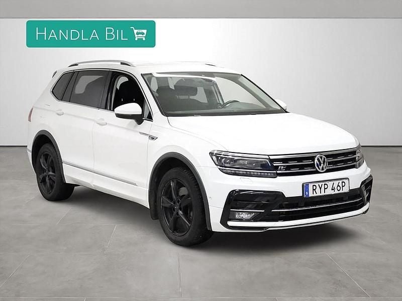Begagnad VW Tiguan Allspace R-line 190 HK (139 kW) 2018 Vit SUV