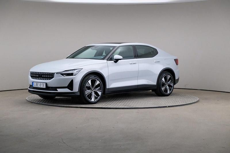 Silver Begagnad 2022 Polestar 2 Plus Halvkombi | 309 000 kr (Marknadspris) - Bild 1/4