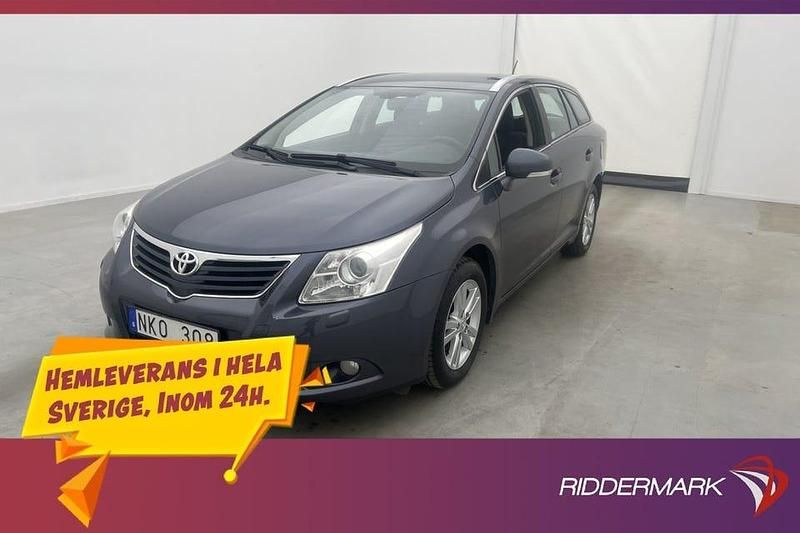 Mörkblå Begagnad 2010 Toyota Avensis Business Edition Kombi | 124 800 kr (Dyr) - Bild 1/3
