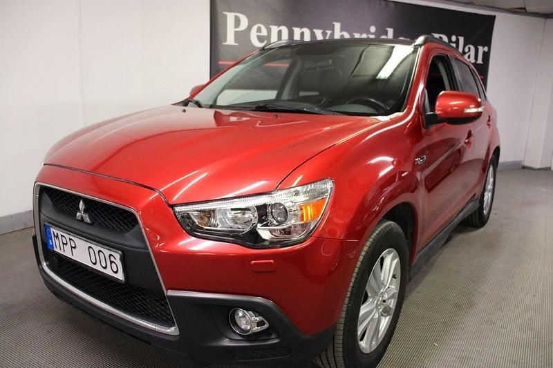 Röd Begagnad 2010 Mitsubishi ASX SUV | 58 000 kr (Marknadspris) - Bild 1/4