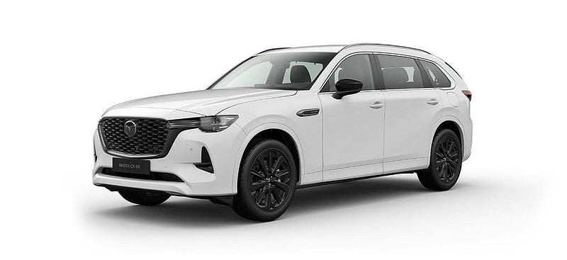 Begagnad Mazda CX-80 Homura-Line 192 HK (141 kW) 2025 Rhodium white metallic SUV