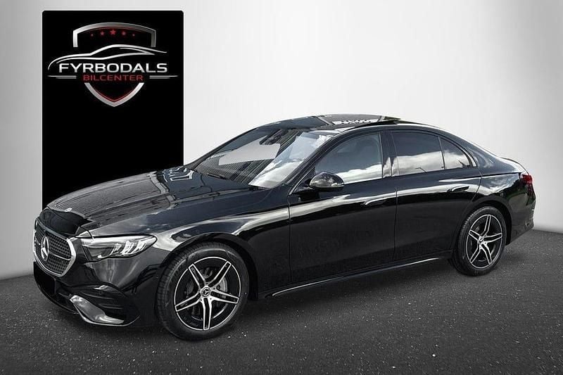 Begagnad Mercedes E220 AMG 198 HK (145 kW) 2024 Svart Sedan