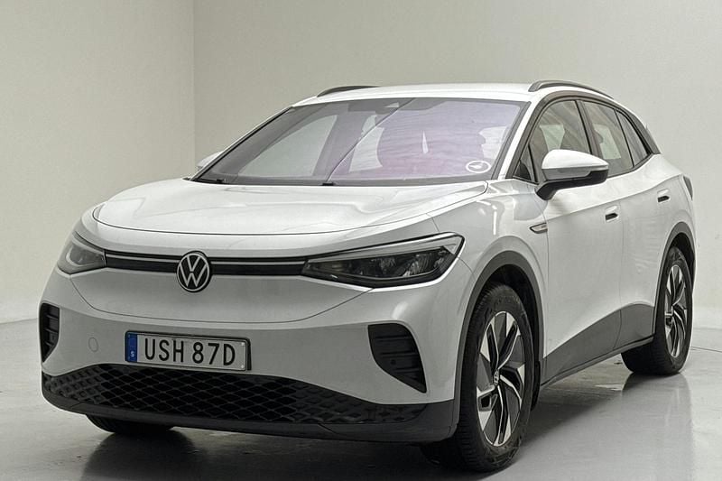 Vit Begagnad 2022 VW ID.4 Comfortline SUV | 229 000 kr (Bra pris) - Bild 1/4