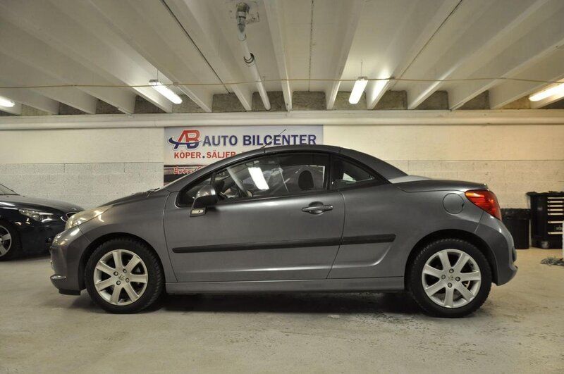 Grå (grå ) Begagnad 2007 Peugeot 207 CC Sport Cab | 61 000 kr - Bild 1/4