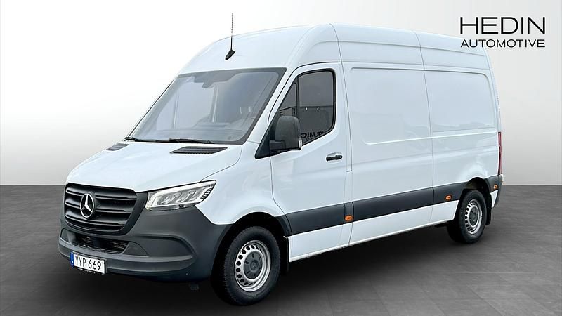Vit (white) Begagnad 2019 Mercedes Sprinter Van | 249 000 kr - Bild 1/4