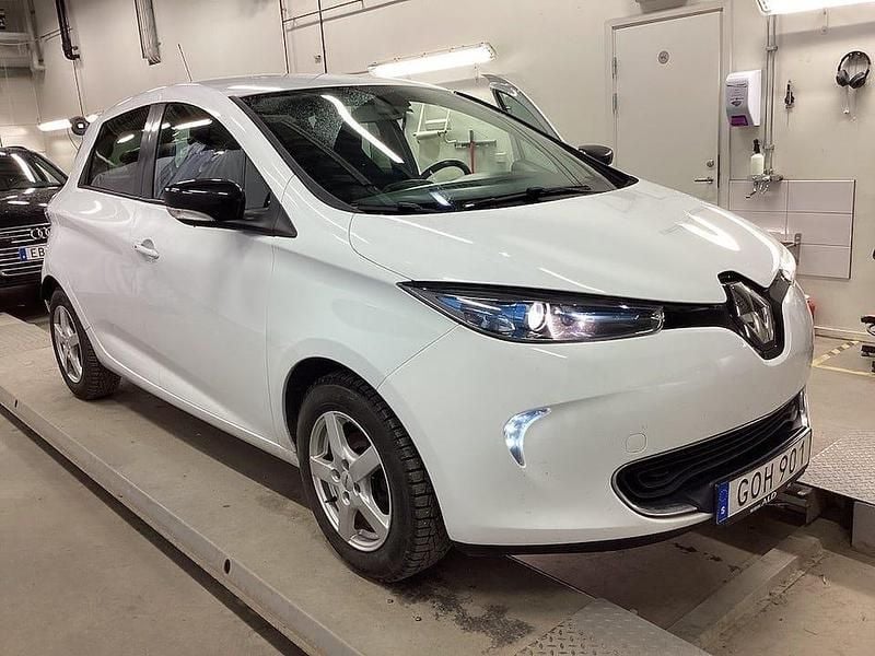Vit Begagnad 2018 Renault Zoe Halvkombi | 94 900 kr (Bra pris) - Bild 1/4