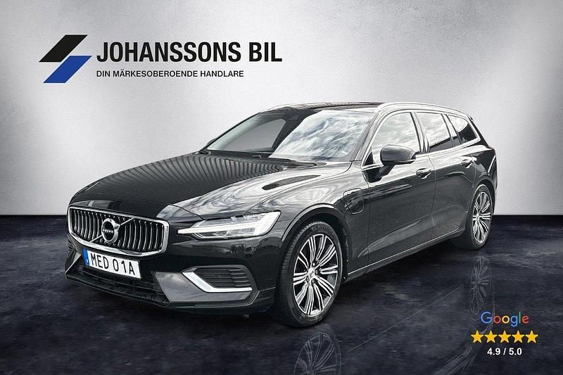 Svart Begagnad 2022 Volvo V60 Inscription Kombi | 289 900 kr (Marknadspris) - Bild 1/4