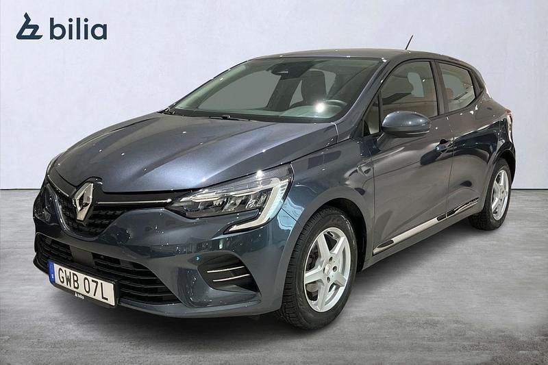 Grå Begagnad 2022 Renault Clio V Zen Halvkombi | 139 900 kr (Marknadspris) - Bild 1/3