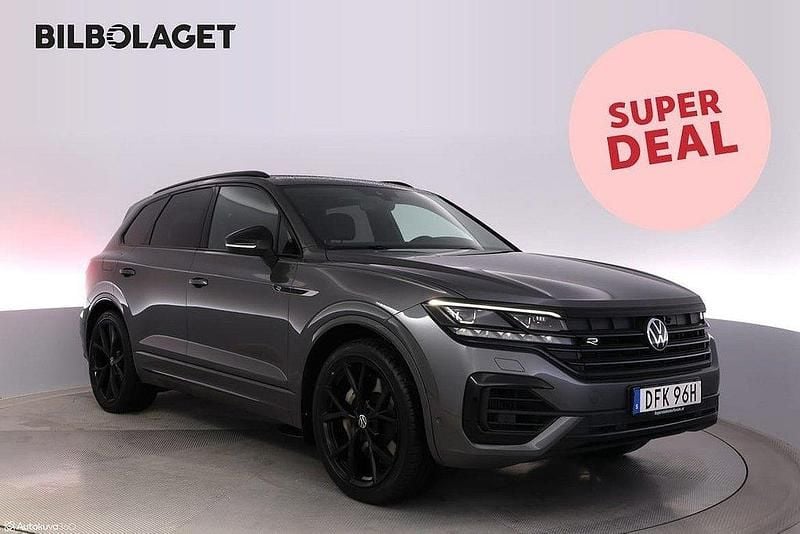 Grå Begagnad 2020 VW Touareg R SUV | 589 500 kr (Marknadspris) - Bild 1/4