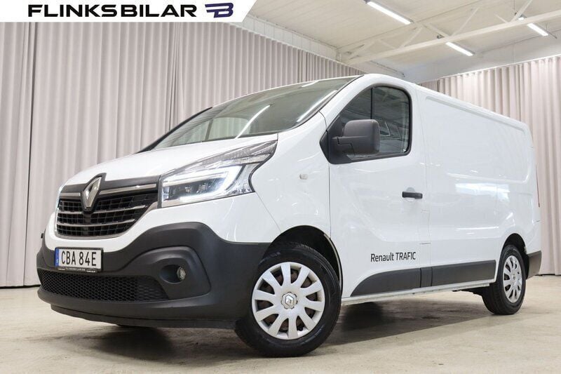 Vit Begagnad 2020 Renault Trafic Van | 179 900 kr (Bra pris) - Bild 1/4