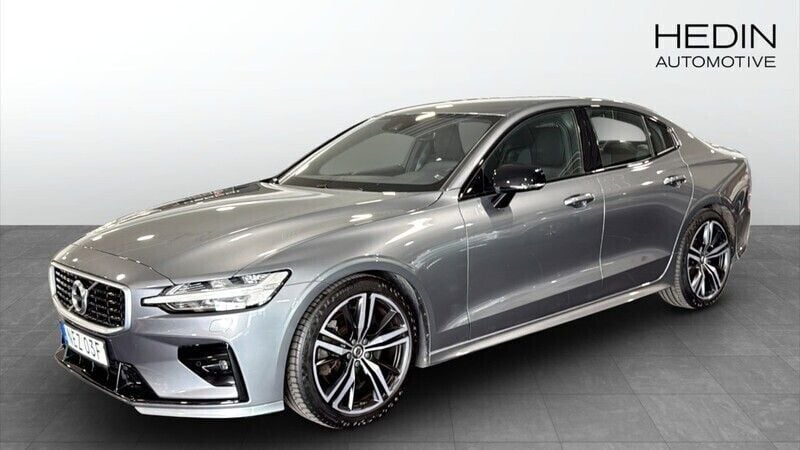 Grå metallic Begagnad 2019 Volvo S60 R-Design Sedan | 329 900 kr (Bra pris) - Bild 1/4