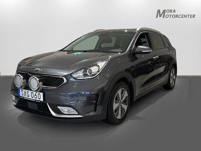 Grå Begagnad 2018 Kia Niro Advance SUV | 199 000 kr (Lite dyr) - Bild 1/4