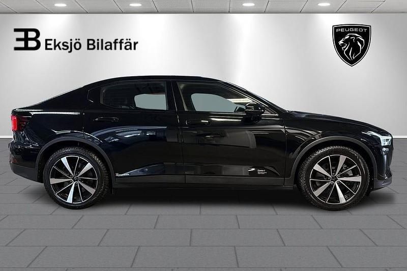 Begagnad Polestar 2 Long Range Dual motor 309 kW (421 HK) 2021 Svart Halvkombi