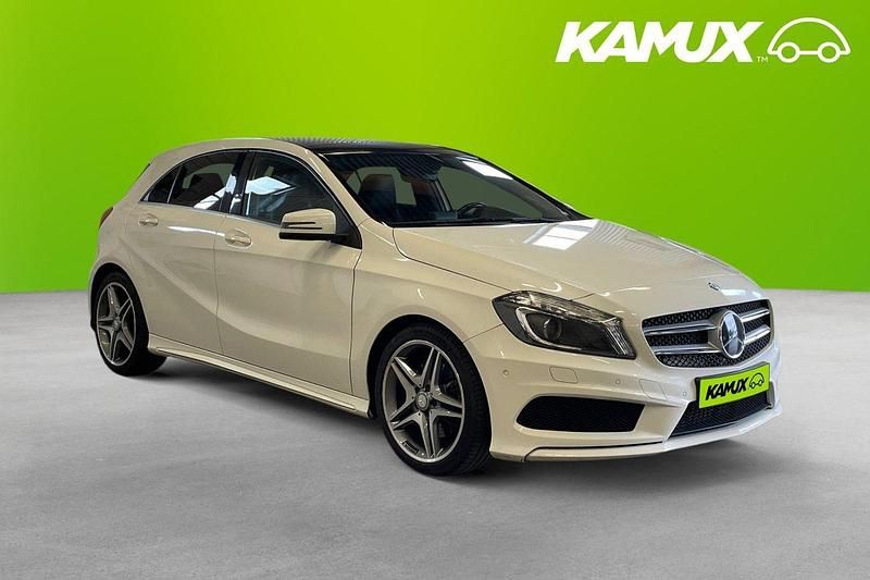 Vit Begagnad 2015 Mercedes A220 AMG Halvkombi | 184 700 kr - Bild 1/4