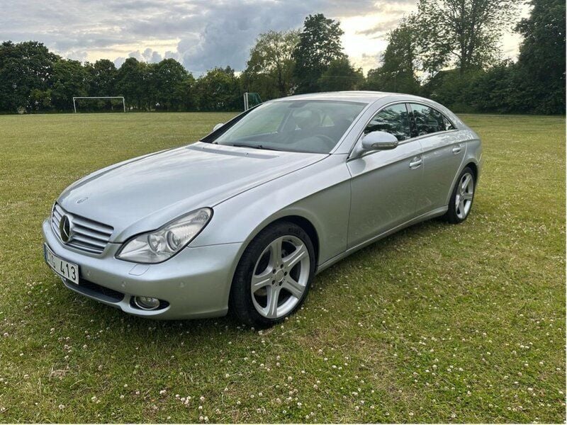 Silver Begagnad 2007 Mercedes CLS320 Sportkupé | 88 500 kr - Bild 1/4