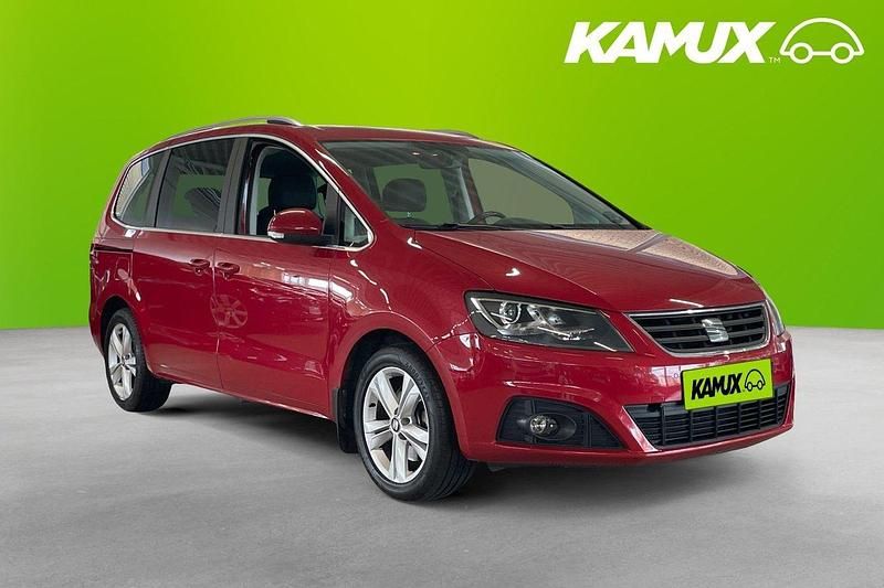 Röd Begagnad 2016 Seat Alhambra Minibuss | 219 900 kr (Marknadspris) - Bild 1/4