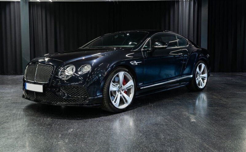 Svart Begagnad 2015 Bentley Continental GT Sportkupé | 1 125 000 kr - Bild 1/4