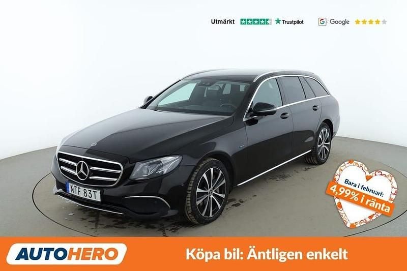 Svart Begagnad 2019 Mercedes E300 Avantgarde Kombi | 308 000 kr (Bra pris) - Bild 1/4