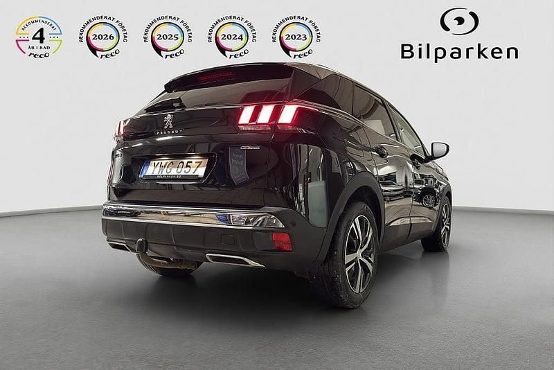 Begagnad Peugeot 3008 GT-line 165 HK (121 kW) 2017 Svart SUV