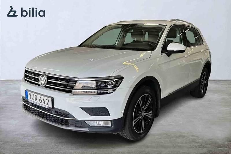 Vit Begagnad 2017 VW Tiguan SUV | 209 900 kr (Bra pris) - Bild 1/1