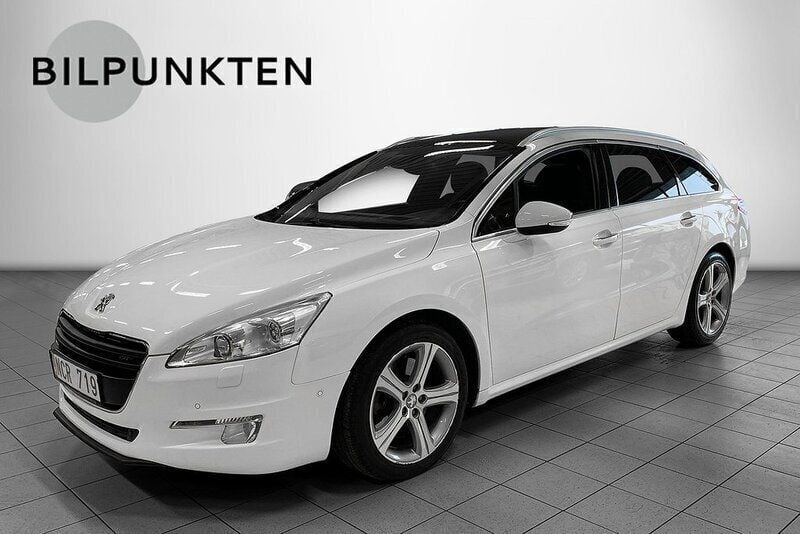 Vit Begagnad 2012 Peugeot 508 GT-line Kombi | 119 900 kr (Dyr) - Bild 1/4