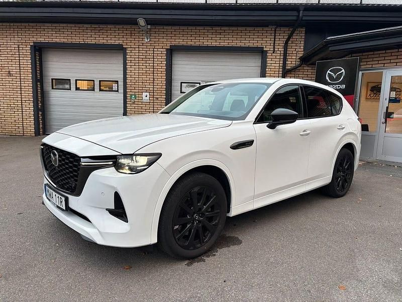 Begagnad Mazda CX-60 Homura-Line 326 HK (239 kW) 2022 Arctic white SUV
