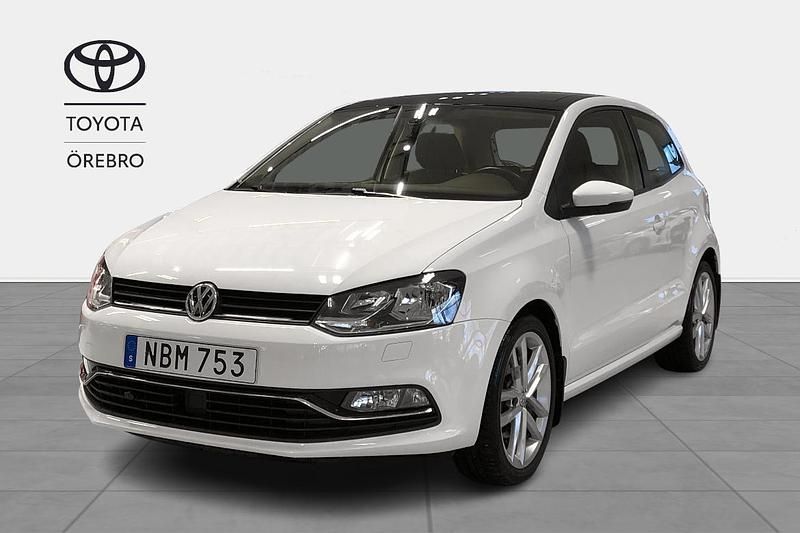 Begagnad VW Polo GT 112 HK (82 kW) 2016 Vit Halvkombi
