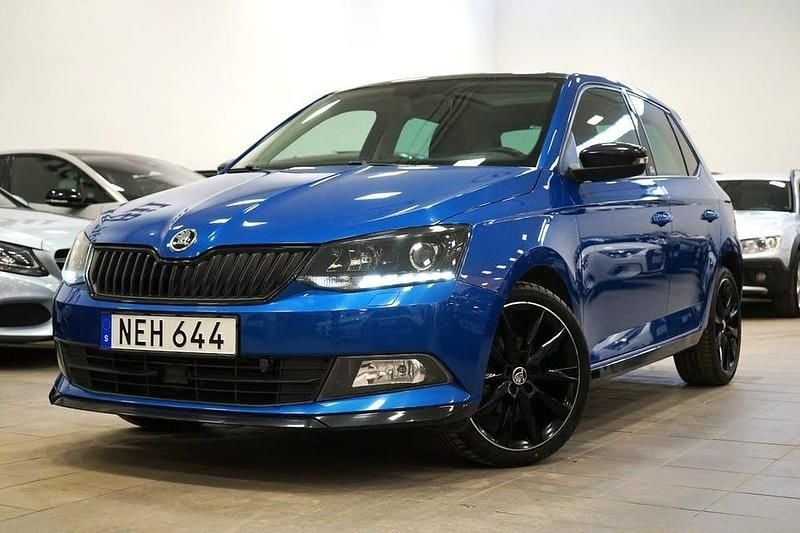Begagnad Skoda Fabia Monte Carlo 90 HK (66 kW) 2016 Blå Halvkombi
