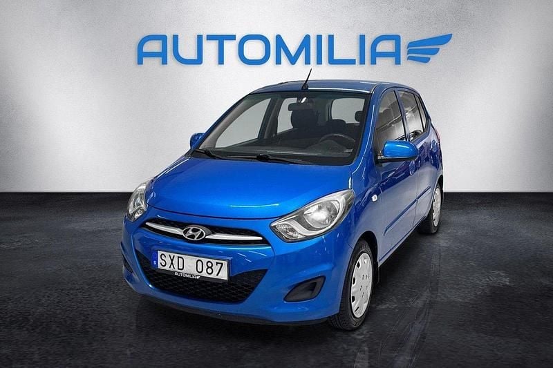 Blå Begagnad 2010 Hyundai i10 Premium Halvkombi | 34 900 kr (Marknadspris) - Bild 1/4