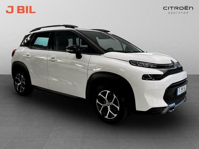 Vit Begagnad 2024 Citroën C3 Aircross Shine SUV | 209 900 kr (Lite dyr) - Bild 1/4