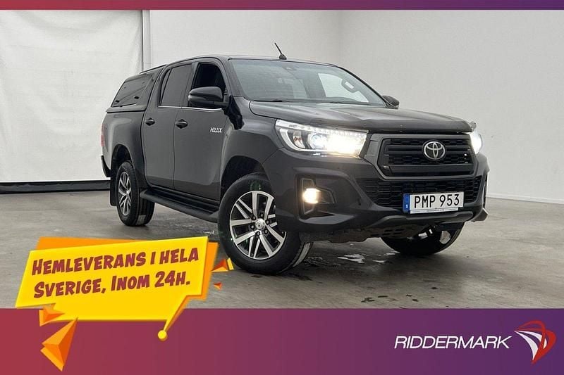 Svart Begagnad 2019 Toyota HiLux Pickup | 379 800 kr (Lite dyr) - Bild 1/3