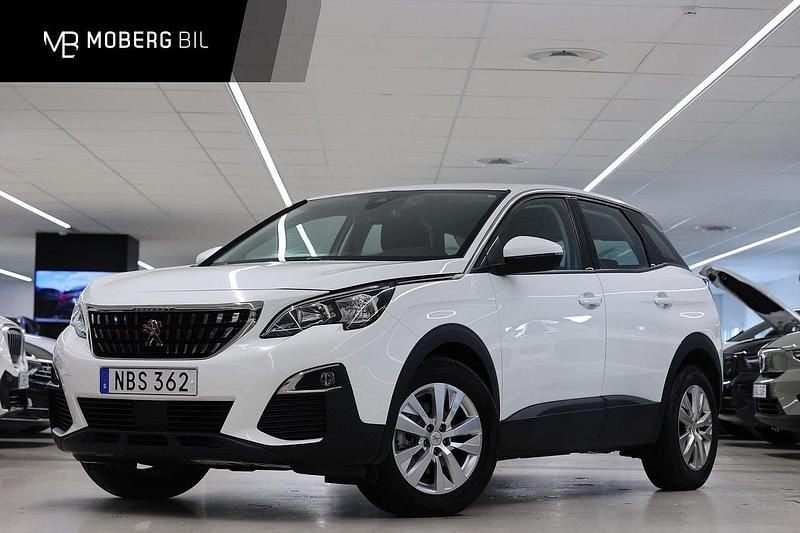 Vit Begagnad 2017 Peugeot 3008 Active SUV | 169 900 kr (Marknadspris) - Bild 1/3