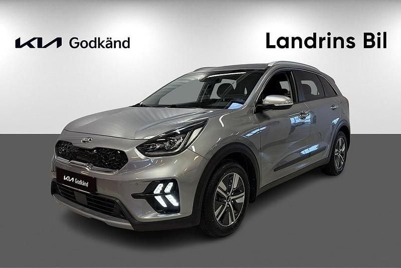 Grå metallic Begagnad 2019 Kia Niro Advance SUV | 219 300 kr (Marknadspris) - Bild 1/4