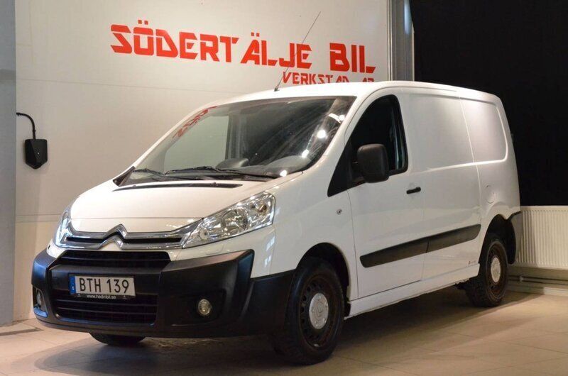 Vit Begagnad 2015 Citroën Jumpy Minibuss | 99 900 kr - Bild 1/4