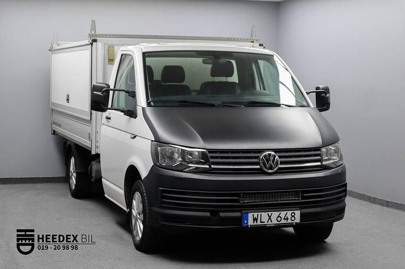 Candy white Begagnad 2019 VW T6.1 Van | 229 800 kr (Marknadspris) - Bild 1/4