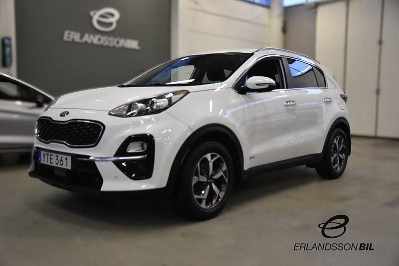 Vit Begagnad 2018 Kia Sportage SUV | 194 900 kr (Marknadspris) - Bild 1/4