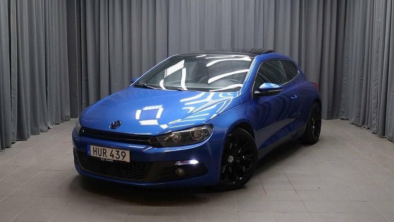 Blå Begagnad 2008 VW Scirocco GT Sportkupé | 89 000 kr (Lite dyr) - Bild 1/4