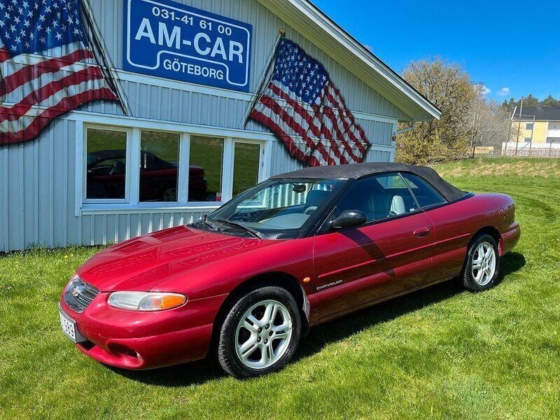Mörkröd Begagnad 1997 Chrysler Stratus Cab | 32 500 kr - Bild 1/4