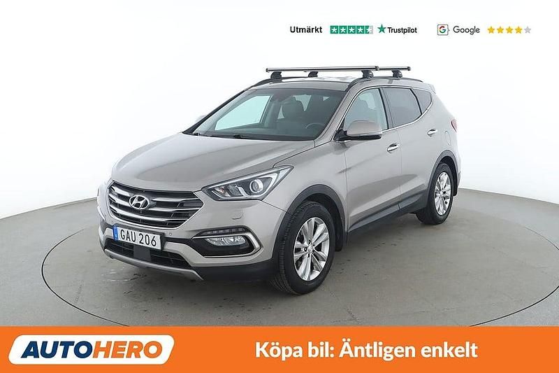 Begagnad Hyundai Santa Fe 203 HK (149 kW) 2016 Mörkgrå (grå) SUV