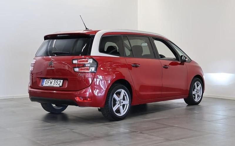 Begagnad Citroën Grand C4 Picasso 131 HK (96 kW) 2016 Röd Minibuss