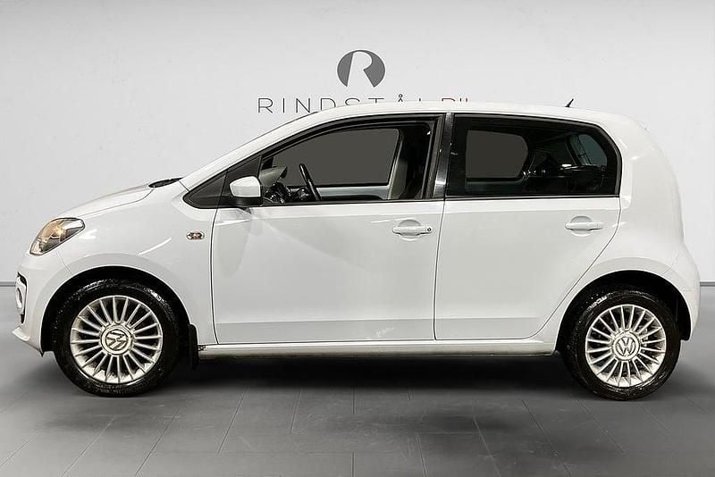 Begagnad VW up! high up! 75 HK (55 kW) 2012 Blå Halvkombi