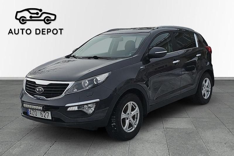 Begagnad Kia Sportage 163 HK (119 kW) 2011 Mörkgrå SUV
