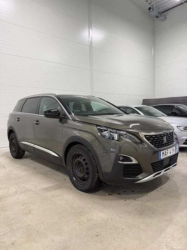 Begagnad Peugeot 5008 GT-line 131 HK (96 kW) 2020 Grå SUV