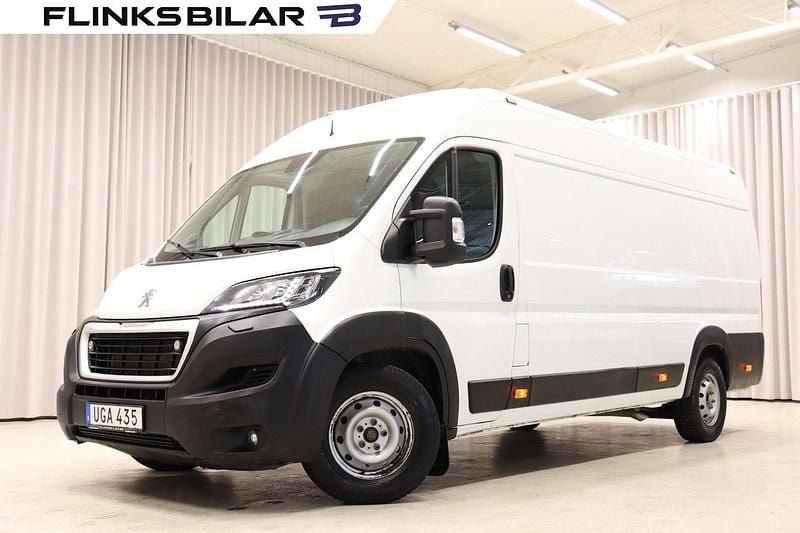 Vit Begagnad 2019 Peugeot Boxer Van | 249 900 kr (Marknadspris) - Bild 1/4