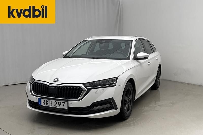 Begagnad Skoda Octavia 116 HK (85 kW) 2022 Vit Kombi